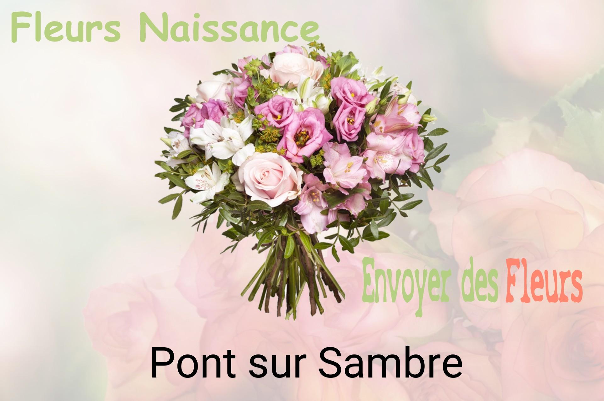Bouquet de fleurs de naissance livré à Pont-sur-Sambre